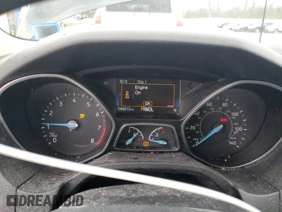 2018 Ford Focus SE with VIN 1FADP3F27JL301121, listed as a Copart auction lot 54596815 with 144,015 mi miles and Clean Title. Bid and sale history available at carsss.com. Image 9.