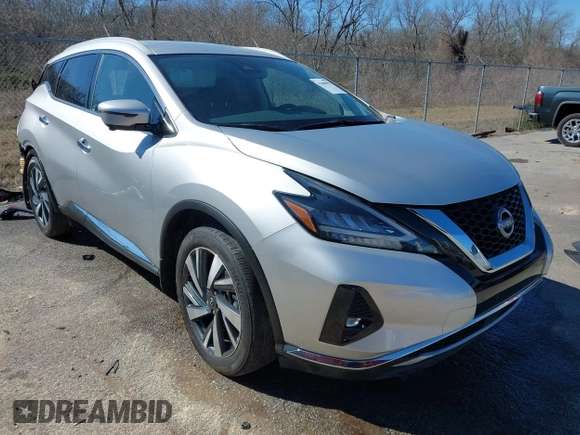 2023 Nissan Murano SL with VIN 5N1AZ2CJ1PC116273, listed as a IAAI auction lot 41606957 with 32,751 mi miles and . Bid and sale history available at DreamBid. Image 1.