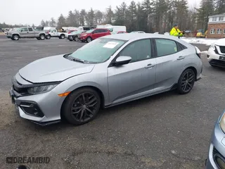 2021 Honda Civic Hatchback Sport with VIN SHHFK7H46MU423627, listed as a IAAI auction lot 41023059 with NaN miles. Bid and sale history available at carsss.com. Image 20.