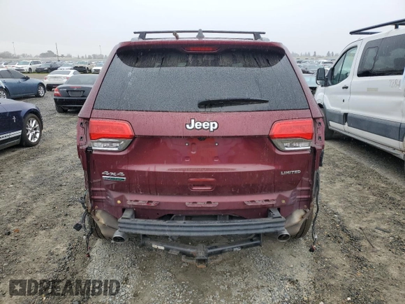 2016 Jeep Grand Cherokee Limited with VIN 1C4RJFBM7GC319718, listed as a Copart auction lot 45948905 with Not provided miles and Salvage title. Bid and sale history available at DreamBid. Image 6.