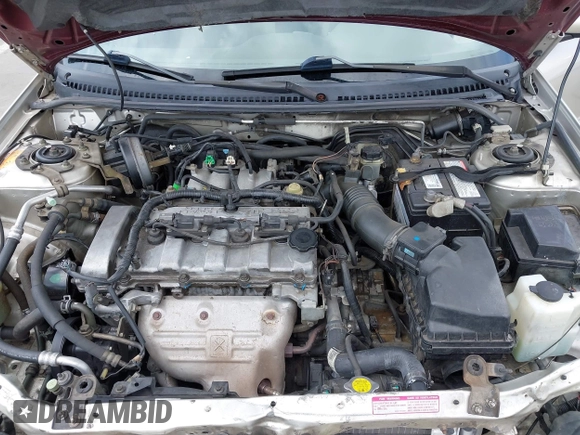 2002 Mazda Protege DX with VIN JM1BJ225121620394, listed as a IAAI auction lot 42043056 with 187,360 mi miles and . Bid and sale history available at DreamBid. Image 10.