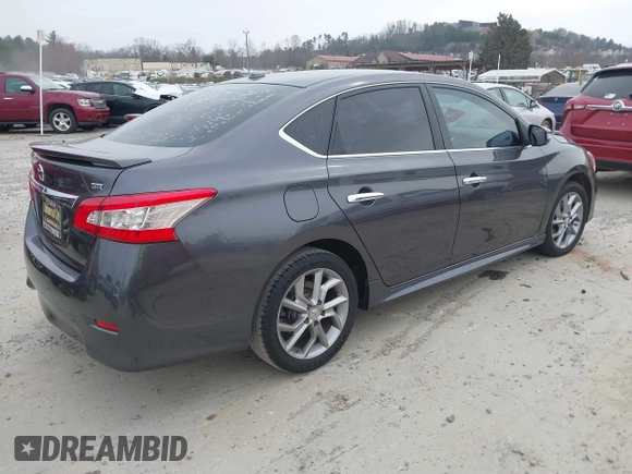 2015 Nissan Sentra SV with VIN 3N1AB7AP4FY381663, listed as a IAAI auction lot 41792516 with 147,706 mi miles and . Bid and sale history available at DreamBid. Image 4.
