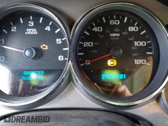 2007 Chevrolet Silverado 1500 LT w/1LT with VIN 2GCEC19JX71639564, listed as a IAAI auction lot 41437574 with 362,629 mi miles. Bid and sale history available at carsss.com. Image 7.