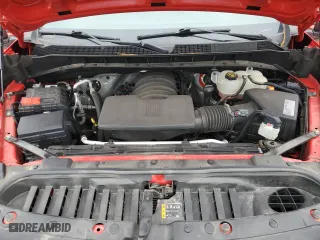 2021 Chevrolet Silverado 1500 Custom with VIN 1GCUYBEF5MZ126035, listed as a Copart auction lot 84873734 with 0 mi miles and Salvage Title. Bid and sale history available at carsss.com. Image 11.