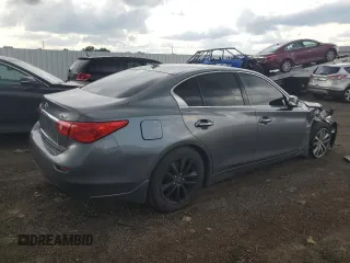 2017 Infiniti Q50 Premium with VIN JN1EV7AP6HM731468, listed as a Copart auction lot 61979495 with 118,166 mi miles and Clean title. Bid and sale history available at DreamBid. Image 3.