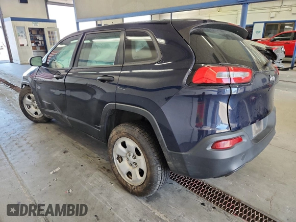 2016 Jeep Cherokee Sport z VIN 1C4PJLAB6GW166690, wystawiony jako Copart lot #63129105 z przebiegiem 164 544 mil mil oraz Szkoda całkowita • Salvage title. Historia ofert i sprzedaży dostępna na DreamBid. Obrazek 2.