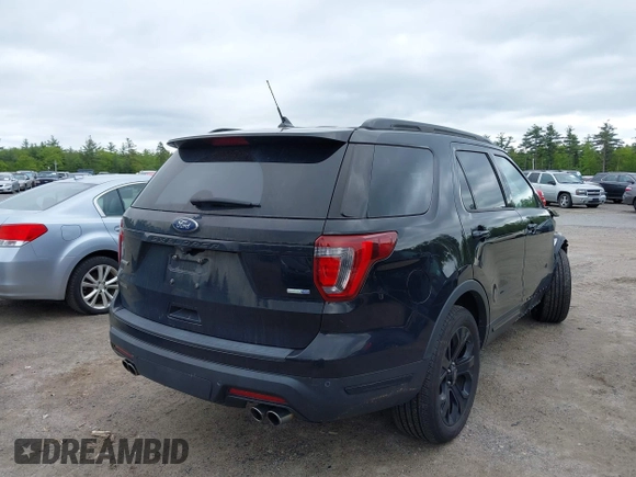 2019 Ford Explorer Sport with VIN 1FM5K8GT0KGB50601, listed as a IAAI auction lot 42280200 with 76,377 mi miles and . Bid and sale history available at DreamBid. Image 4.