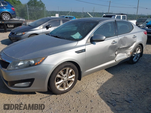 2013 Kia Optima EX with VIN 5XXGN4A75DG244718, listed as a IAAI auction lot 42652312 with 227,618 mi miles and . Bid and sale history available at DreamBid. Image 2.