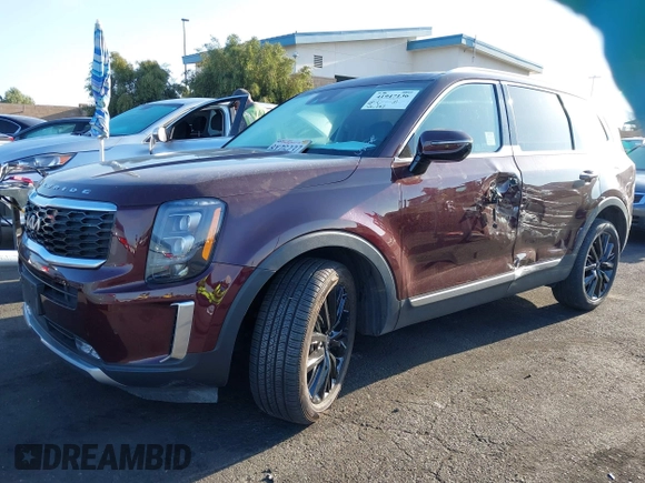 2022 Kia Telluride SX with VIN 5XYP54HC1NG203695, listed as a IAAI auction lot 41947136 with 54,797 mi miles and . Bid and sale history available at DreamBid. Image 20.