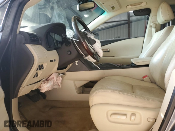 2013 Lexus RX 450h with VIN JTJBC1BA1D2063613, listed as a Copart auction lot 61199895 with 140,817 mi miles and Salvage title. Bid and sale history available at DreamBid. Image 7.