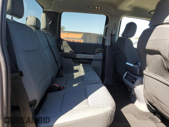 2024 Ford F-150 Lightning XLT with VIN 1FTVW3LK0RWG24006, listed as a Copart auction lot 47560225 with 6,645 mi miles and Salvage title. Bid and sale history available at DreamBid. Image 10.