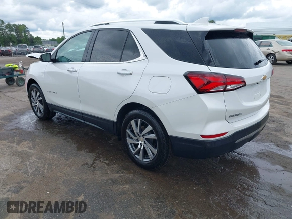 2022 Chevrolet Equinox Premier с VIN 3GNAXNEV8NS166324, выставлен на аукционе IAAI как лот 42233567 с пробегом 35 761 миль миль и . История ставок и продаж доступна на DreamBid. Изображение 3.