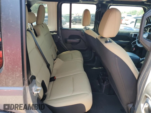 2020 Jeep Wrangler Unlimited Sport with VIN 1C4HJXDM8LW285439, listed as a Copart auction lot 55920754 with 53,509 mi miles and . Bid and sale history available at DreamBid. Image 11.