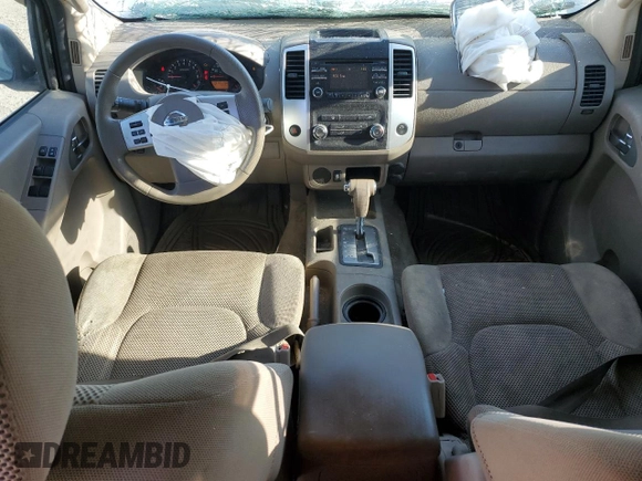 2014 Nissan Frontier S with VIN 1N6AD0ER7EN752186, listed as a Copart auction lot 87308234 with 287,851 mi miles and Salvage title. Bid and sale history available at DreamBid. Image 8.