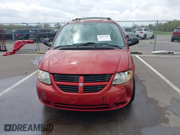 2006 Dodge Caravan SXT with VIN 1D4GP45R36B533131, listed as a IAAI auction lot 42097147 with 52,193 mi miles and . Bid and sale history available at DreamBid. Image 12.
