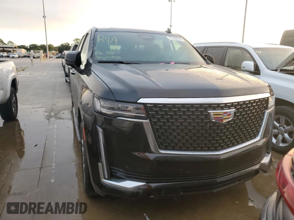 2023 Cadillac Escalade z VIN 1GYS3KKL3PR360009, wystawiony jako Copart lot #77258524 z przebiegiem 12 874 mil mil oraz Szkoda całkowita • Salvage title. Historia ofert i sprzedaży dostępna na DreamBid. Obrazek 5.