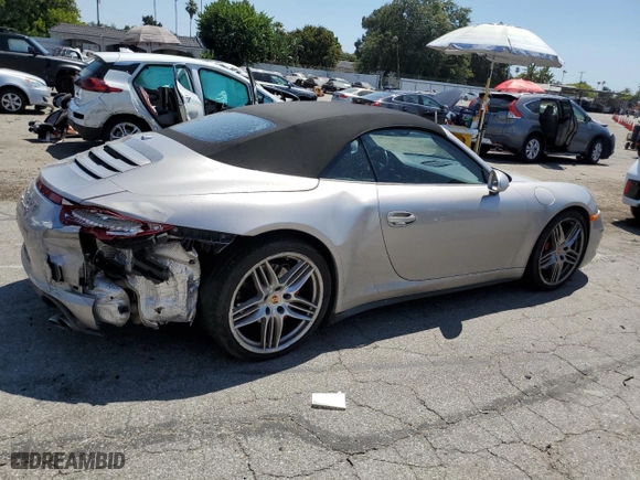 2013 Porsche 911 Carrera S with VIN WP0CB2A92DS155904, listed as a Copart auction lot 63108934 with 79,408 mi miles and Salvage Title. Bid and sale history available at carsss.com. Image 3.