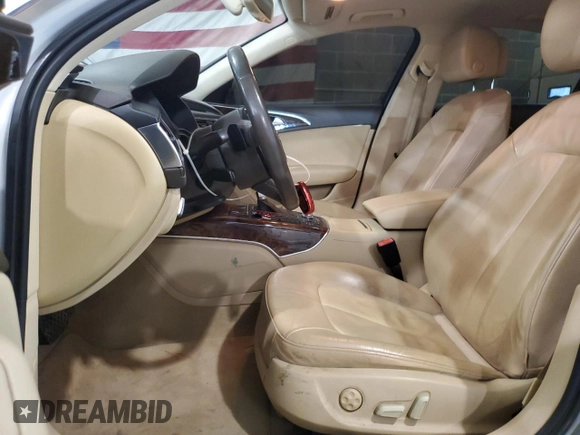 2013 Audi A6 2.0T Premium Plus with VIN WAUDFAFCXDN006742, listed as a Copart auction lot 85438854 with 119,601 mi miles and Salvage Title. Bid and sale history available at carsss.com. Image 7.