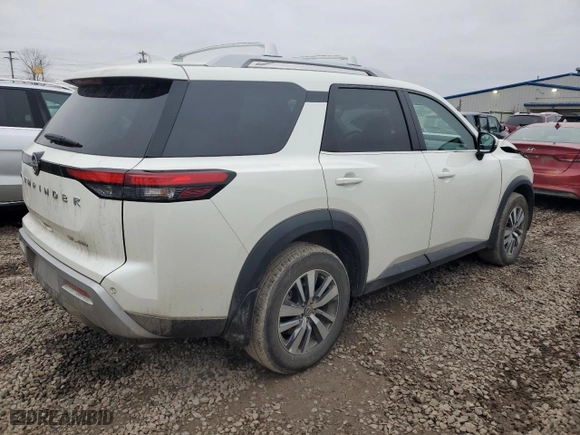 2024 Nissan Pathfinder SL with VIN 5N1DR3CC2RC280249, listed as a Copart auction lot 49300215 with 6,479 mi miles and Salvage Title. Bid and sale history available at carsss.com. Image 3.