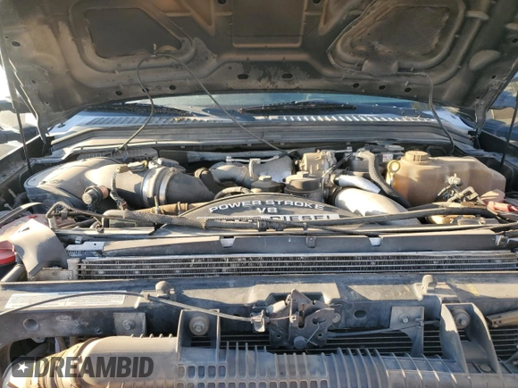 2008 Ford F-250 XL with VIN 1FTSW21R58ED14886, listed as a Copart auction lot 60866345 with 141,980 mi miles and Salvage title. Bid and sale history available at DreamBid. Image 11.