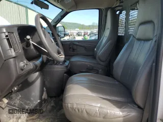 2012 Chevrolet Express Cargo with VIN 1GCSGAFX0C1189889, listed as a Copart auction lot 53987705 with 216,699 mi miles and Salvage title. Bid and sale history available at DreamBid. Image 7.