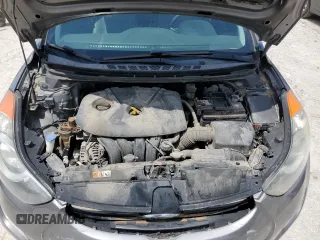 2013 Hyundai Elantra GLS with VIN 5NPDH4AE5DH199454, listed as a Copart auction lot 58515715 with 141,717 mi miles and Salvage title. Bid and sale history available at DreamBid. Image 11.