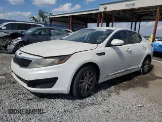 2011 Kia Optima LX z VIN KNAGM4A75B5130574, wystawiony jako Copart lot #55080975 z przebiegiem 121 475 mil mil oraz Szkoda całkowita • Salvage title. Historia ofert i sprzedaży dostępna na DreamBid. Obrazek 1.