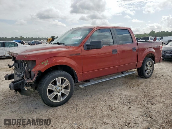 2014 Ford F-150 XL with VIN 1FTFW1CF8EKF36575, listed as a Copart auction lot 63523875 with 182,600 mi miles and Salvage title. Bid and sale history available at DreamBid. Image 1.