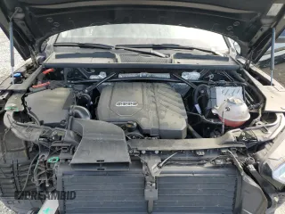 2021 Audi Q5 Premium Plus with VIN WA1BAAFY8M2011079, listed as a Copart auction lot 60714455 with 78,883 mi miles and Salvage title. Bid and sale history available at DreamBid. Image 12.