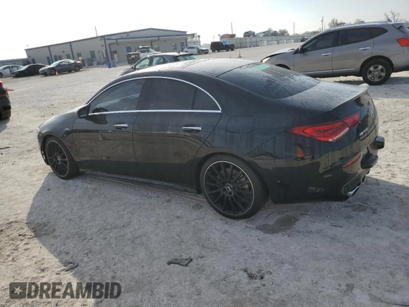 2022 Mercedes-Benz CLA 35 AMG with VIN W1K5J5BB2NN272578, listed as a Copart auction lot 42485465 with 28,671 mi miles and Salvage Title. Bid and sale history available at DreamBid. Image 2.
