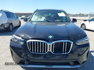2022 BMW X3 sDrive30i with VIN WBX47DP08NN163017, listed as a IAAI auction lot 41743511 with 25,433 mi miles and . Bid and sale history available at DreamBid. Image 6.