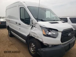 2017 Ford Transit with VIN 1FTYR1CM7HKA33798, listed as a Copart auction lot 56134213 with 144,954 mi miles and Salvage Title. Bid and sale history available at DreamBid. Image 4.