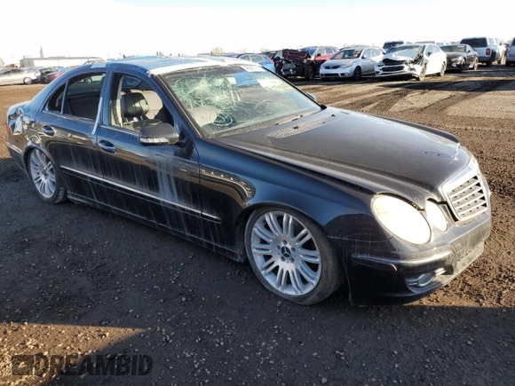2007 Mercedes-Benz E 550 with VIN WDBUF90X57X213589, listed as a Copart auction lot 46580785 with 175,186 mi miles and Non Repairable. Bid and sale history available at carsss.com. Image 4.