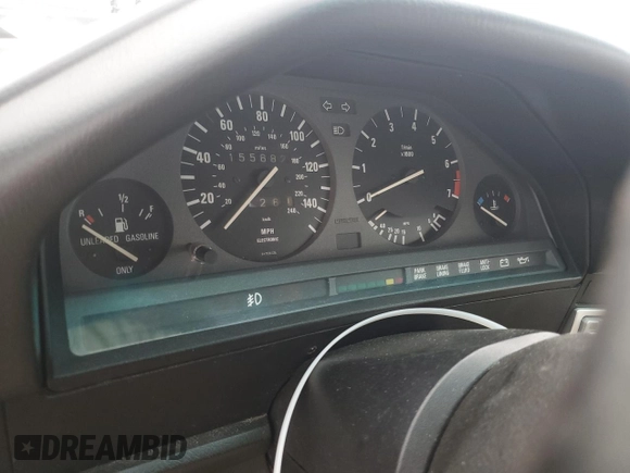 1990 BMW 3 Series z VIN WBABB2319LEC20795, wystawiony jako Copart lot #75079694 z przebiegiem 155 682 mil mil oraz Szkoda całkowita • Salvage title. Historia ofert i sprzedaży dostępna na DreamBid. Obrazek 9.
