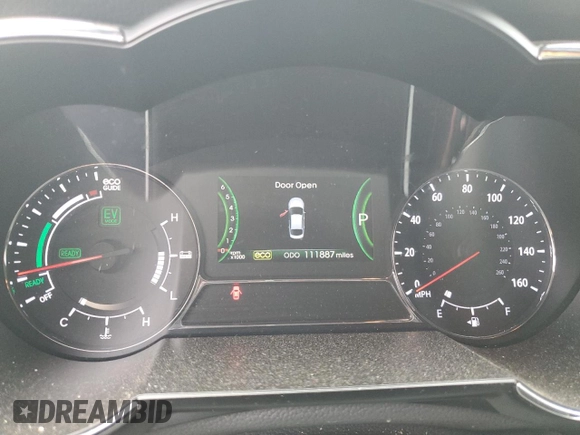 2013 Kia Optima EX with VIN KNAGM4AD2D5054076, listed as a Copart auction lot 59565815 with 111,887 mi miles and Salvage title. Bid and sale history available at DreamBid. Image 9.