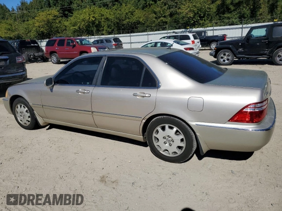 2003 Acura RL w/Navigation System with VIN JH4KA96673C001864, listed as a Copart auction lot 75815044 with 0 mi miles and Clean Title. Bid and sale history available at carsss.com. Image 2.