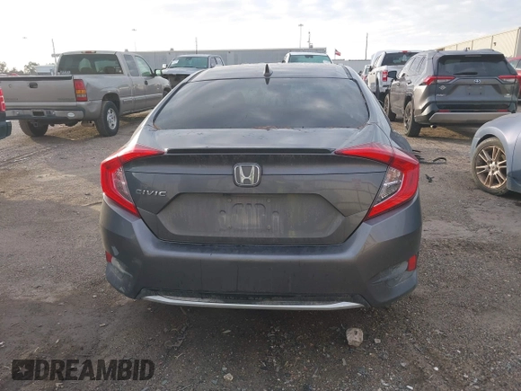 2021 Honda Civic Sedan EX-L with VIN 19XFC1F78ME013846, listed as a IAAI auction lot 41133687 with 84,584 mi miles. Bid and sale history available at carsss.com. Image 17.