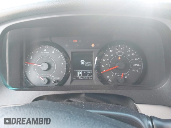 2015 Toyota Sienna LE AAS with VIN 5TDKK3DC1FS599053, listed as a IAAI auction lot 42216805 with 167,280 mi miles and . Bid and sale history available at DreamBid. Image 15.
