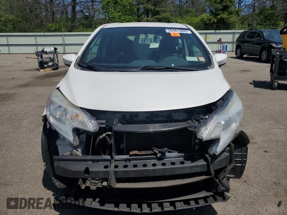 2016 Nissan Note S with VIN 3N1CE2CP6GL360859, listed as a Copart auction lot 59461605 with 117,910 mi miles and Salvage title. Bid and sale history available at DreamBid. Image 5.