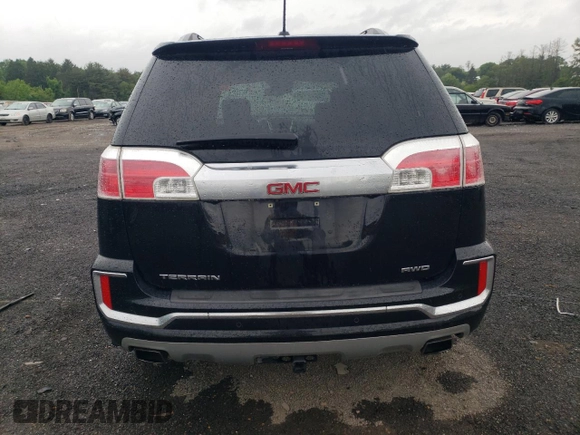2016 GMC Terrain Denali with VIN 2GKFLVE3XG6137521, listed as a Copart auction lot 57783815 with 119,339 mi miles and Salvage title. Bid and sale history available at DreamBid. Image 6.