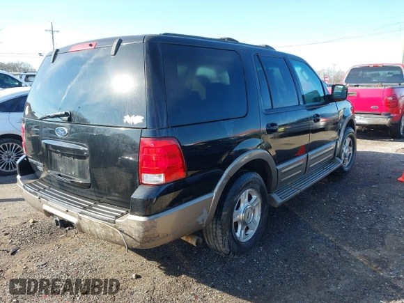 2003 Ford Expedition Eddie Bauer with VIN 1FMRU17W33LB96333, listed as a IAAI auction lot 41602281 with 227,420 mi miles. Bid and sale history available at carsss.com. Image 4.