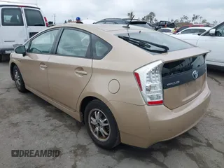 2011 Toyota Prius I with VIN JTDKN3DU8B1408929, listed as a IAAI auction lot 41925472 with 162,130 mi miles. Bid and sale history available at carsss.com. Image 3.
