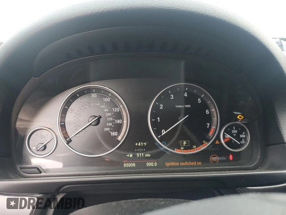 2012 BMW 5 Series 528i xDrive with VIN WBAXH5C51CDW02783, listed as a Copart auction lot 53028215 with 95,006 mi miles and Clean Title. Bid and sale history available at carsss.com. Image 9.