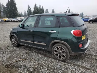 2014 FIAT 500L Trekking with VIN ZFBCFADH7EZ019538, listed as a Copart auction lot 82494444 with 18,550 mi miles and Salvage Title. Bid and sale history available at carsss.com. Image 2.