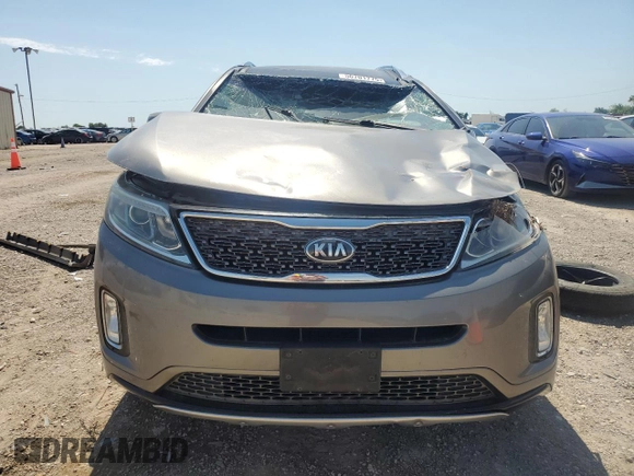 2015 Kia Sorento SX with VIN 5XYKW4A7XFG654002, listed as a Copart auction lot 56701775 with Not provided miles and Salvage title. Bid and sale history available at DreamBid. Image 5.