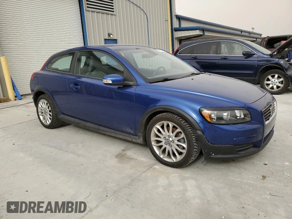 2008 Volvo C30 Version 1.0 with VIN YV1MK672082047030, listed as a Copart auction lot 49312215 with 55,407 mi miles and Salvage Title. Bid and sale history available at DreamBid. Image 4.