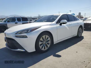 2023 Toyota Mirai XLE with VIN JTDAAAAAXPA009548, listed as a Copart auction lot 50734745 with 14,120 mi miles and Salvage title. Bid and sale history available at DreamBid. Image 1.