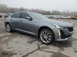 2021 Cadillac CT5 Premium Luxury with VIN 1G6DN5RK3M0146938, listed as a Copart auction lot 76473043 with 15,409 mi miles. Bid and sale history available at carsss.com. Image 4.