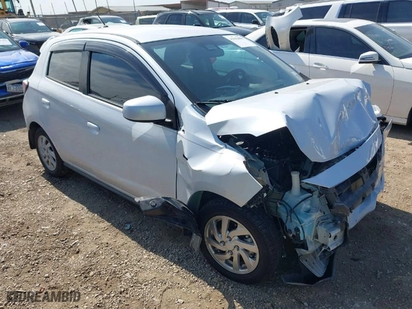 2021 Mitsubishi Mirage ES with VIN ML32AUHJ3MH008548, listed as a IAAI auction lot 41692003 with 23,246 mi miles. Bid and sale history available at carsss.com. Image 1.