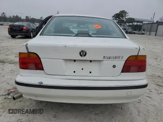 1997 BMW 5 Series 528i with VIN WBADD5321VBV51708, listed as a Copart auction lot 86942384 with 0 mi miles and Salvage Title. Bid and sale history available at carsss.com. Image 6.